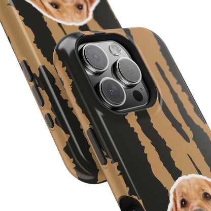 Animal texture Magnetic Impact-Resistant Cases
