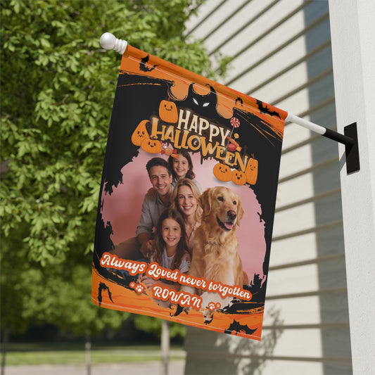 Halloween Garden & House Banner