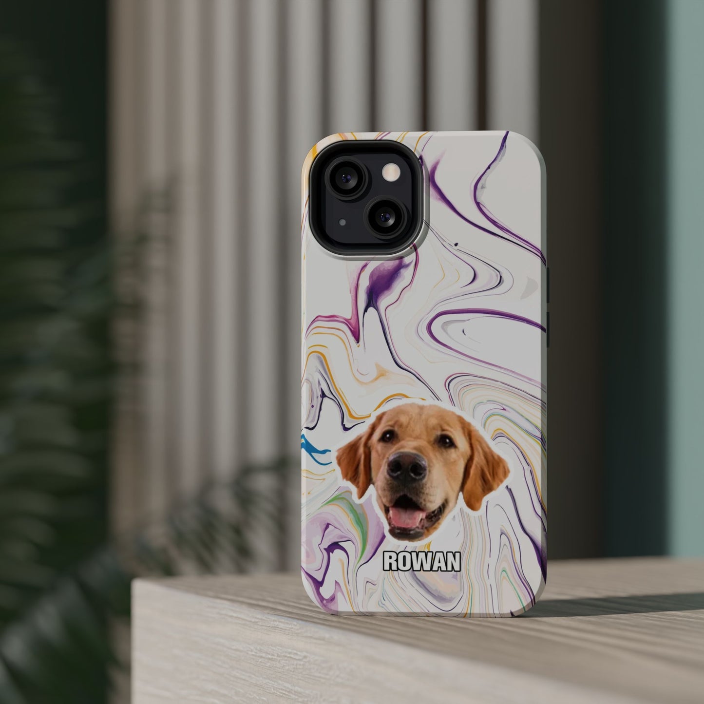 Marble Magnetic Impact-Resistant Cases