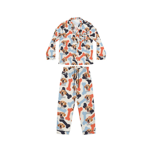 Pet Customization Women's Satin Pajamas