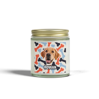 Pet Customization Scented Candles, Coconut Apricot Wax (4oz, 9oz)