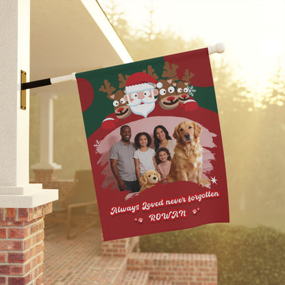 Christmas Garden & House Banner