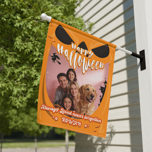 Halloween Garden & House Banner