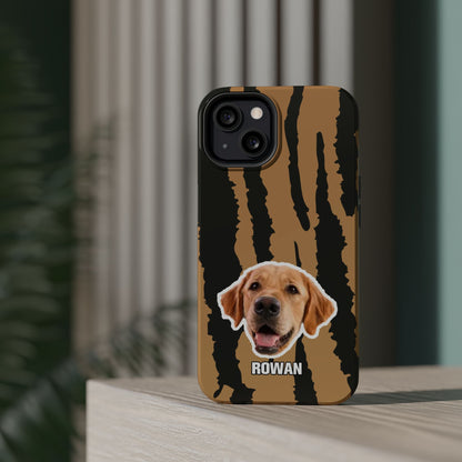 Animal texture Magnetic Impact-Resistant Cases
