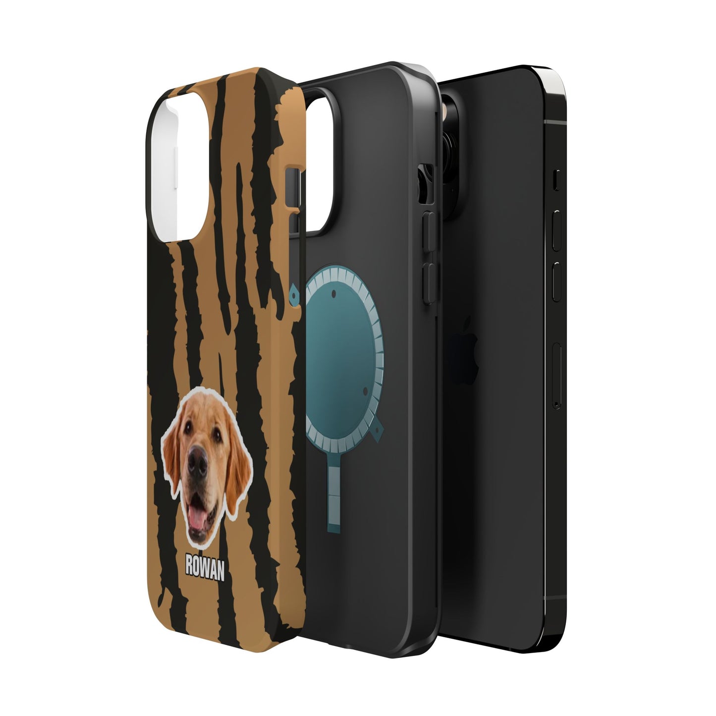 Animal texture Magnetic Impact-Resistant Cases