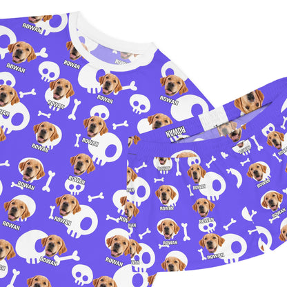 Halloween Women's Short Pajama Set (AOP)