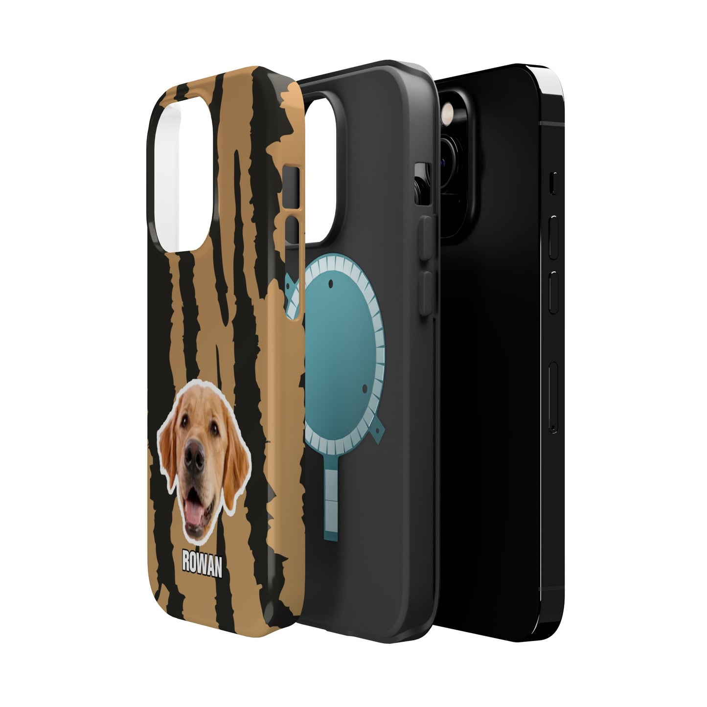 Animal texture Magnetic Impact-Resistant Cases