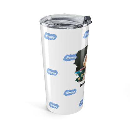 Custom Pet Portrait Tumbler 20oz