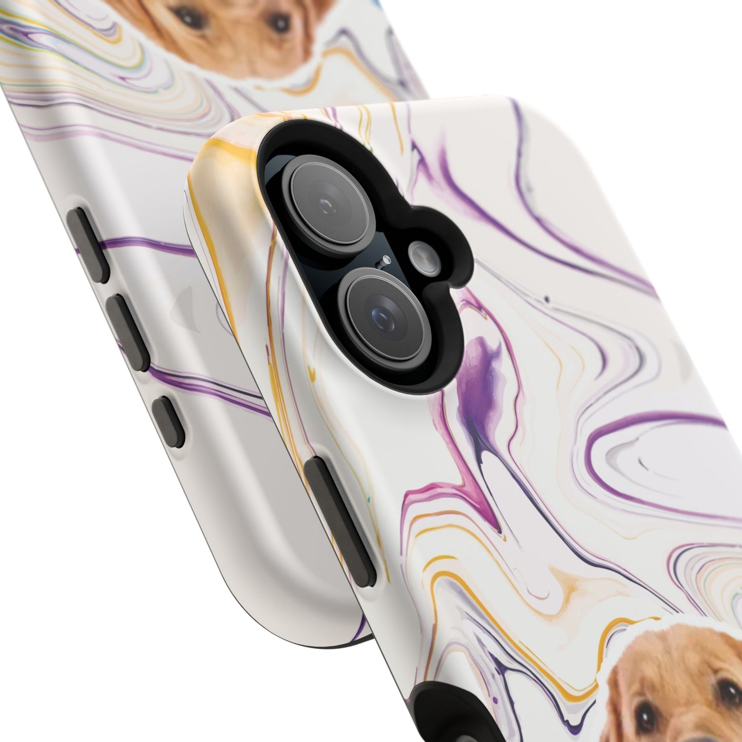 Marble Magnetic Impact-Resistant Cases