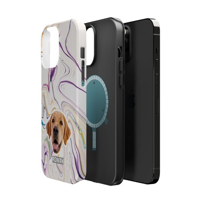 Marble Magnetic Impact-Resistant Cases