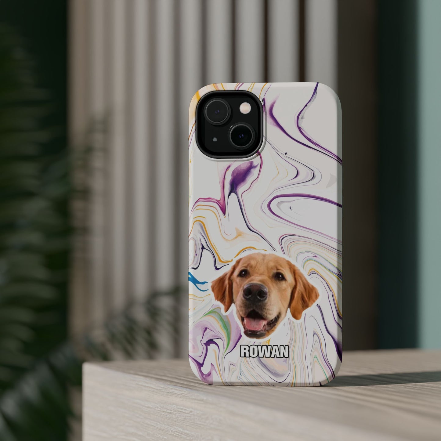 Marble Magnetic Impact-Resistant Cases