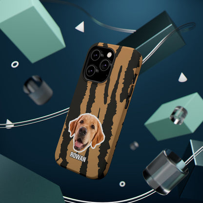 Animal texture Magnetic Impact-Resistant Cases