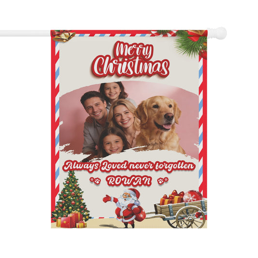 Christmas Garden & House Banner