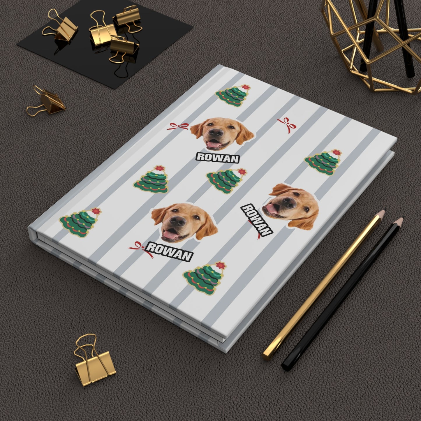pet avatar Hardcover Journal Matte