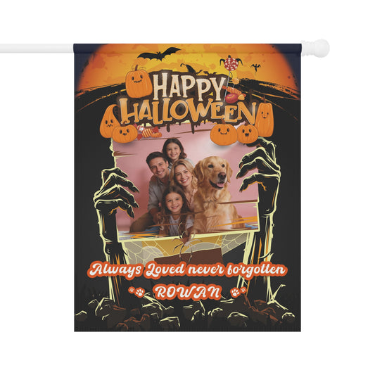 Halloween Garden & House Banner