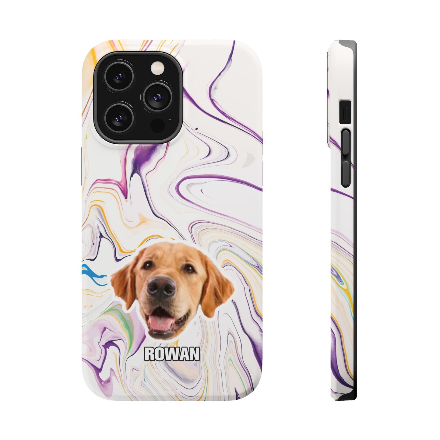 Marble Magnetic Impact-Resistant Cases