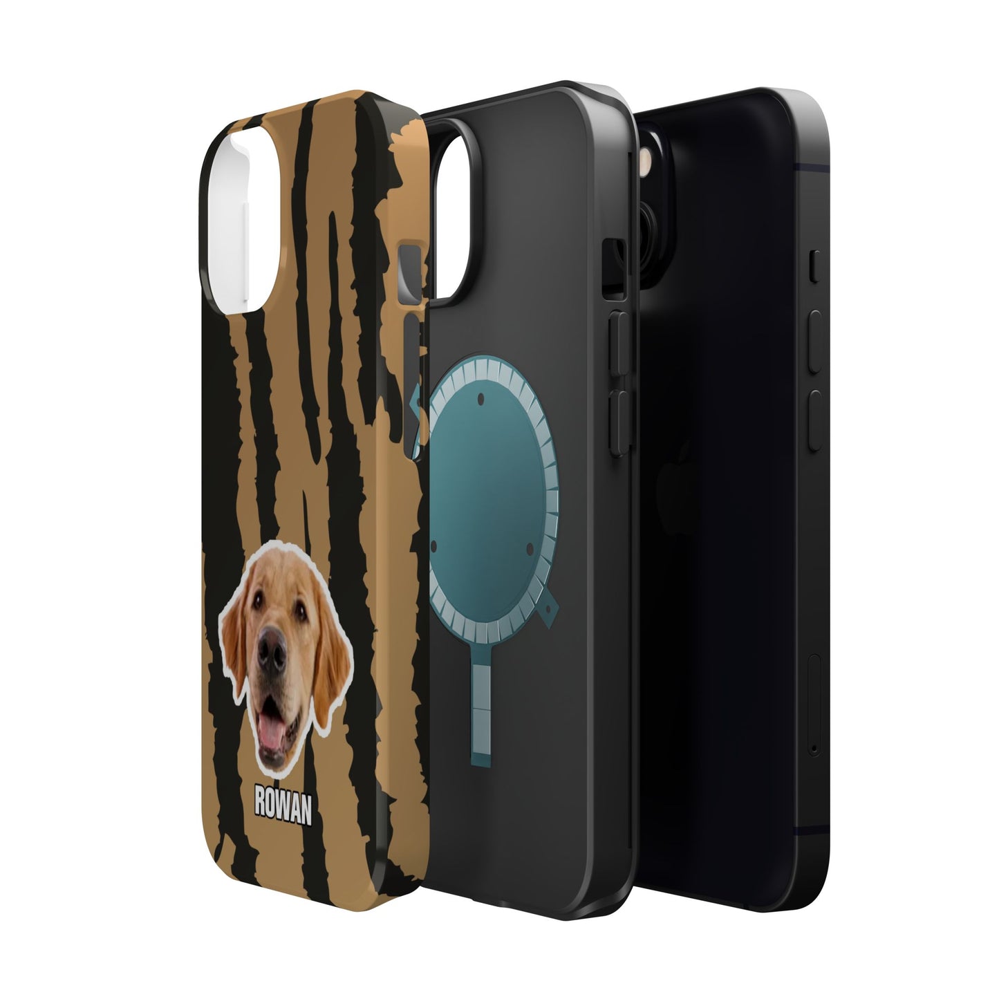Animal texture Magnetic Impact-Resistant Cases