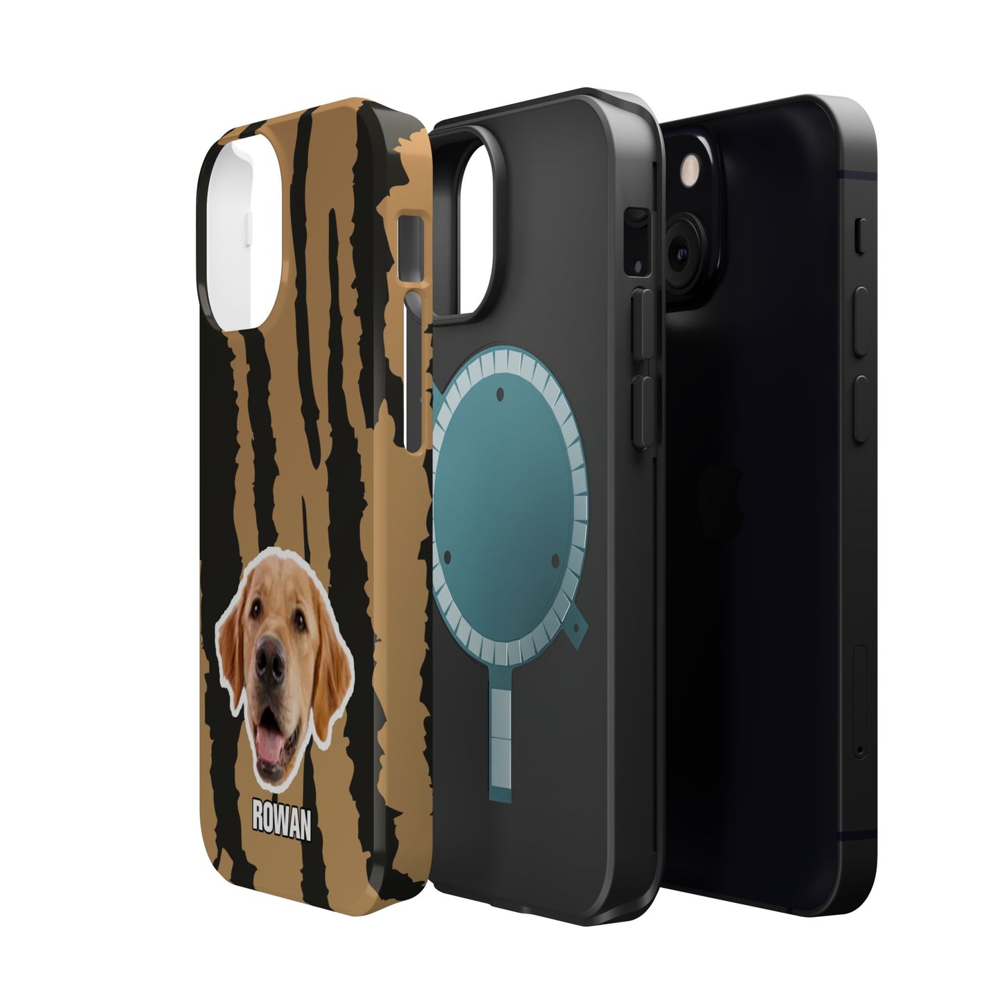 Animal texture Magnetic Impact-Resistant Cases