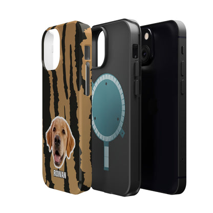 Animal texture Magnetic Impact-Resistant Cases
