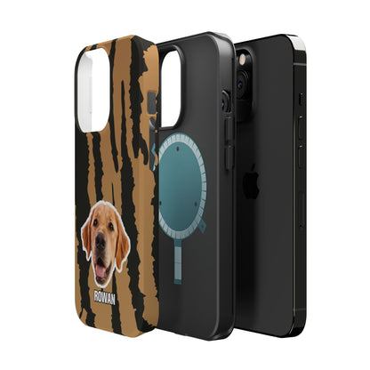 Animal texture Magnetic Impact-Resistant Cases