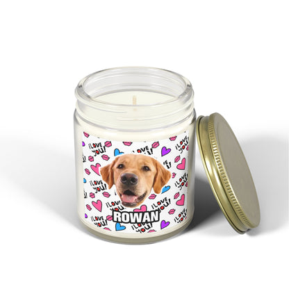 Thanksgiving Scented Candles, Coconut Apricot Wax (4oz, 9oz)