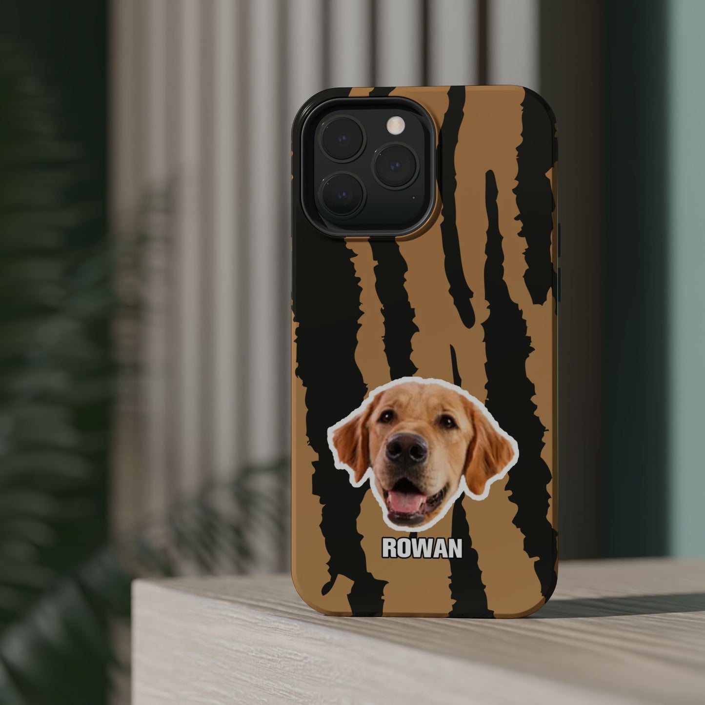 Animal texture Magnetic Impact-Resistant Cases
