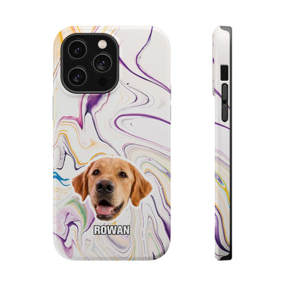 Marble Magnetic Impact-Resistant Cases