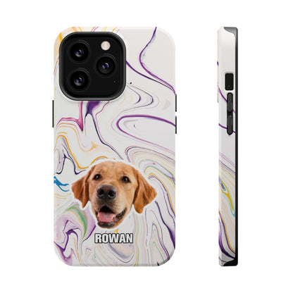 Marble Magnetic Impact-Resistant Cases