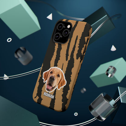 Animal texture Magnetic Impact-Resistant Cases
