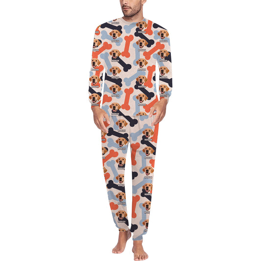 Pet Customization Men's Pajama Set