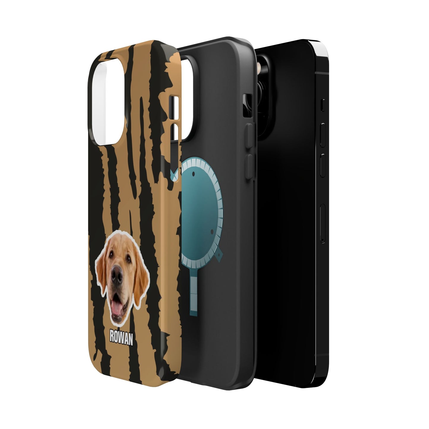 Animal texture Magnetic Impact-Resistant Cases