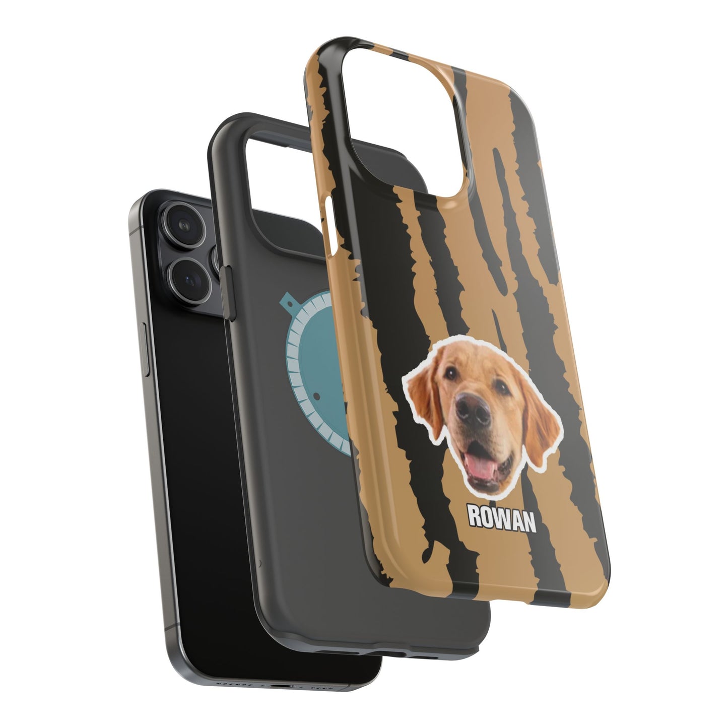 Animal texture Magnetic Impact-Resistant Cases