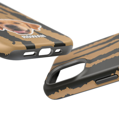 Animal texture Magnetic Impact-Resistant Cases