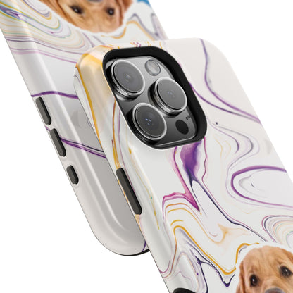 Marble Magnetic Impact-Resistant Cases