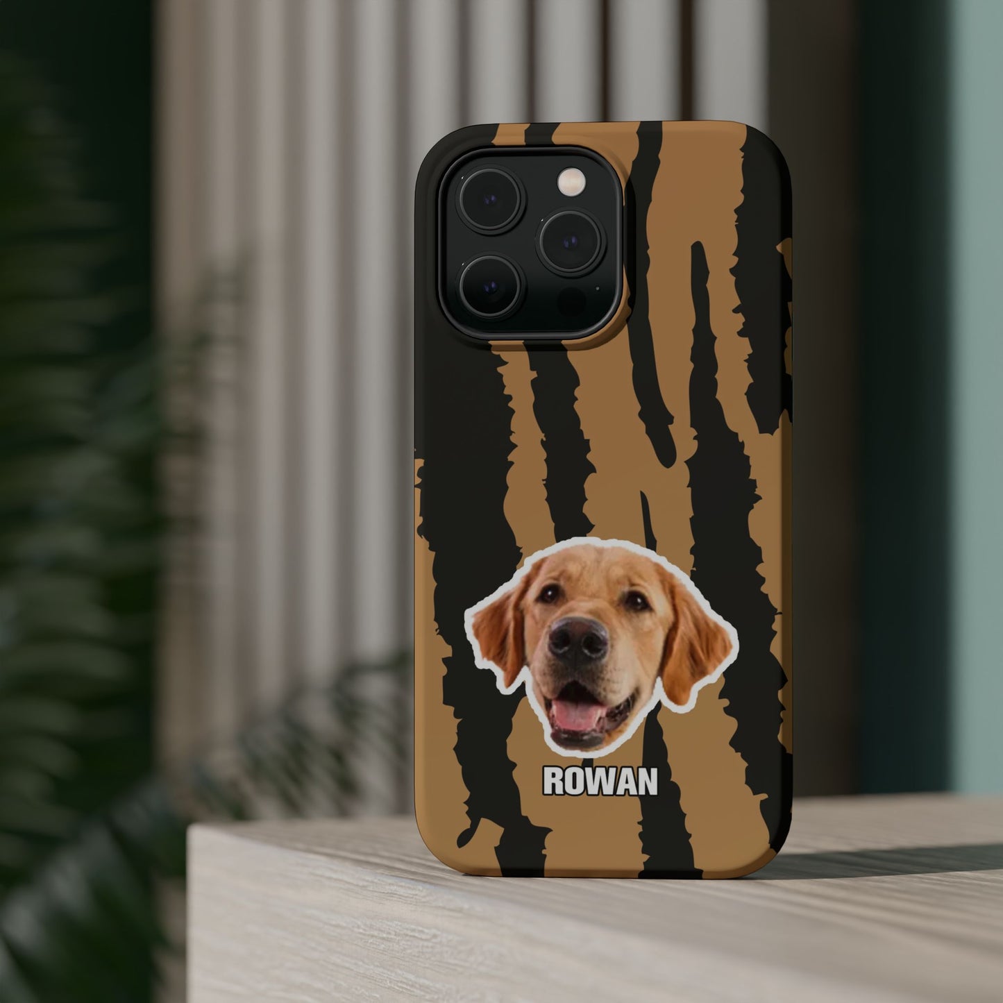 Animal texture Magnetic Impact-Resistant Cases