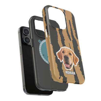 Animal texture Magnetic Impact-Resistant Cases
