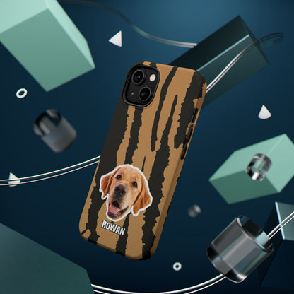 Animal texture Magnetic Impact-Resistant Cases