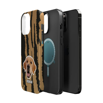 Animal texture Magnetic Impact-Resistant Cases