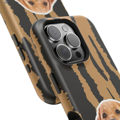 Animal texture Magnetic Impact-Resistant Cases