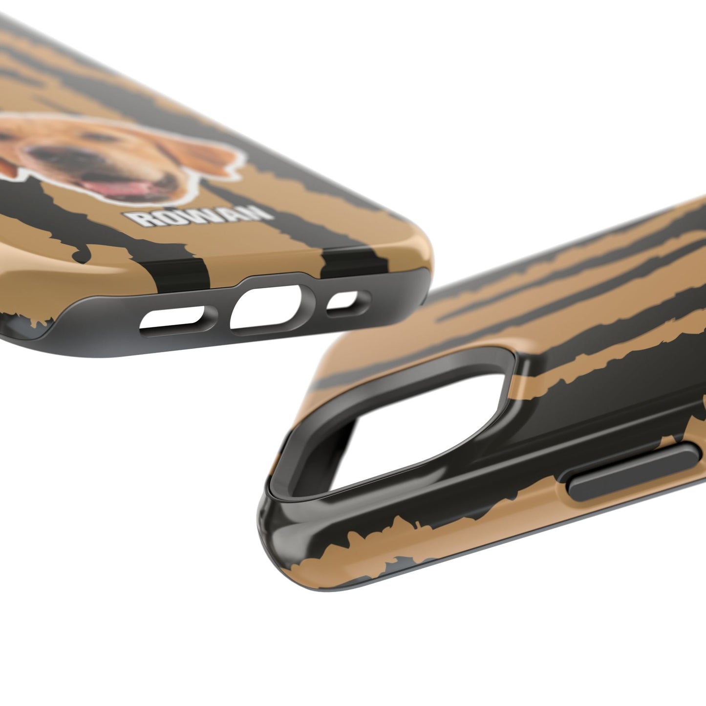 Animal texture Magnetic Impact-Resistant Cases