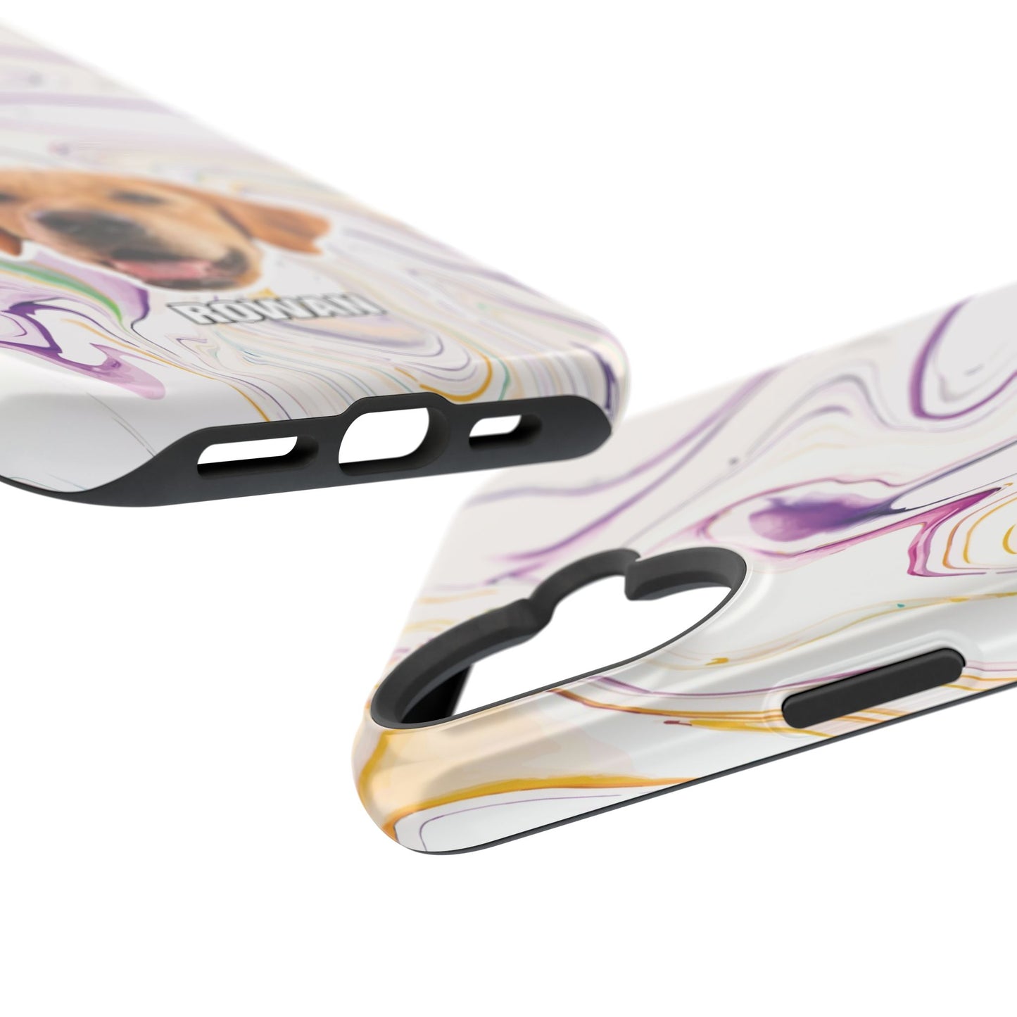 Marble Magnetic Impact-Resistant Cases