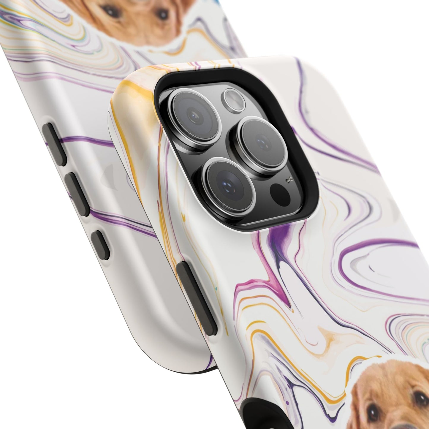 Marble Magnetic Impact-Resistant Cases