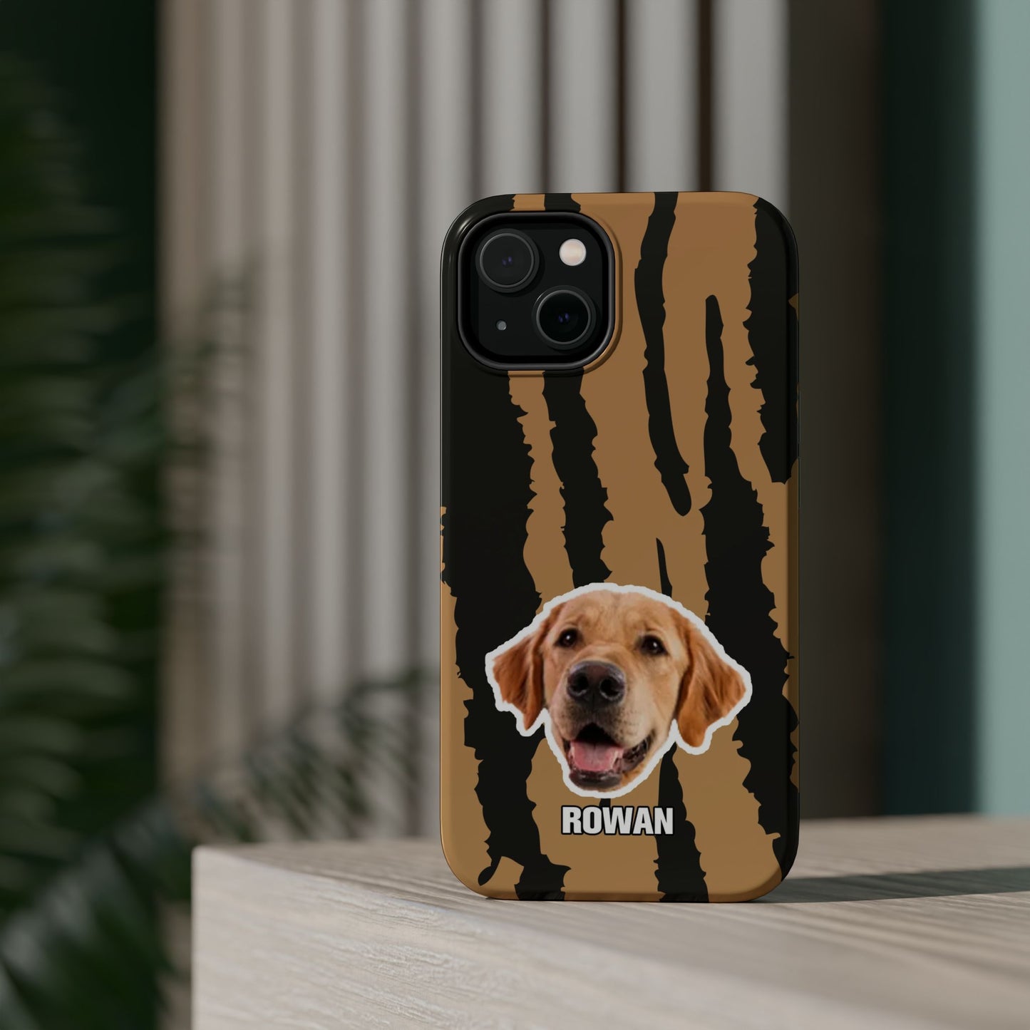 Animal texture Magnetic Impact-Resistant Cases
