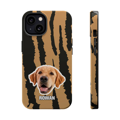 Animal texture Magnetic Impact-Resistant Cases