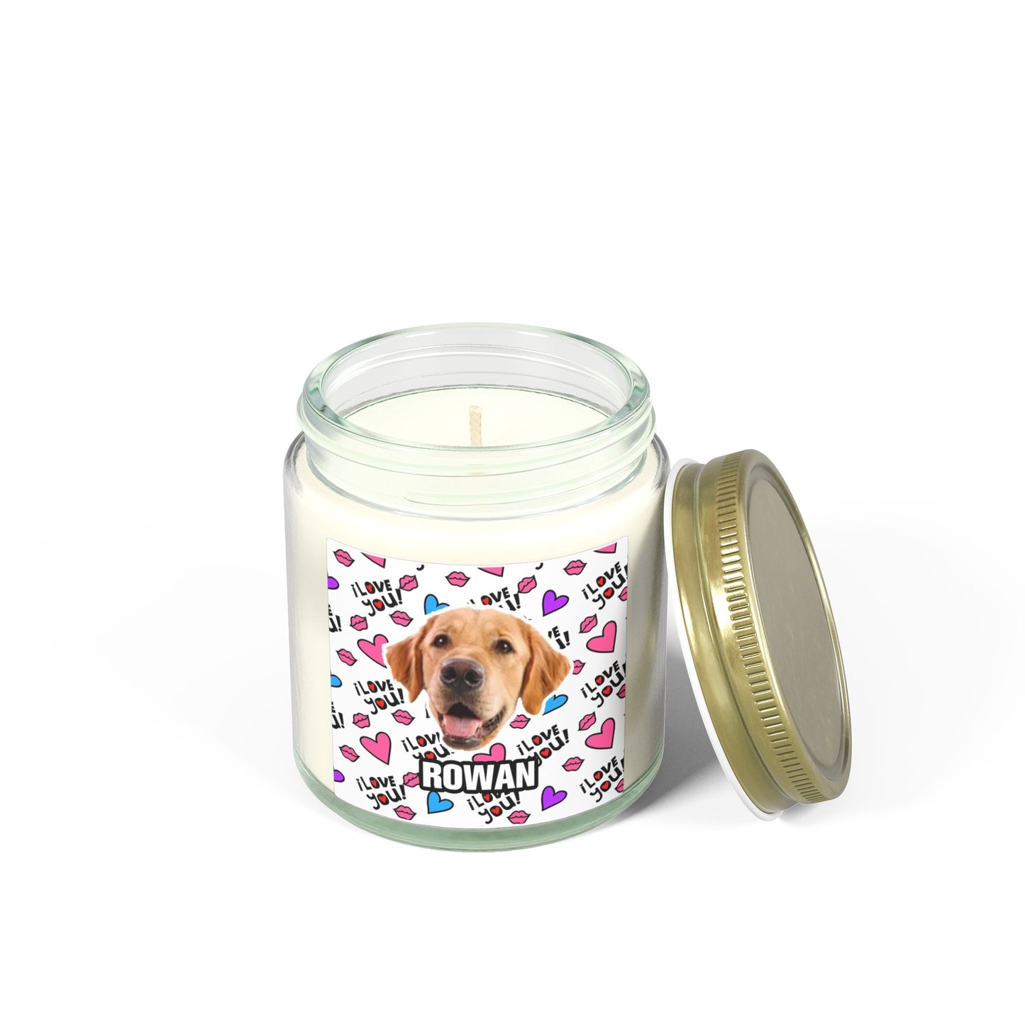 Thanksgiving Scented Candles, Coconut Apricot Wax (4oz, 9oz)