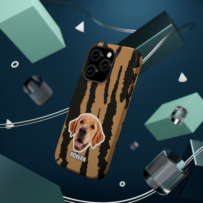Animal texture Magnetic Impact-Resistant Cases