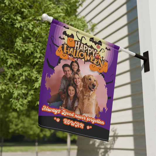 Halloween Garden & House Banner