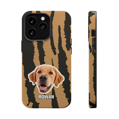 Animal texture Magnetic Impact-Resistant Cases