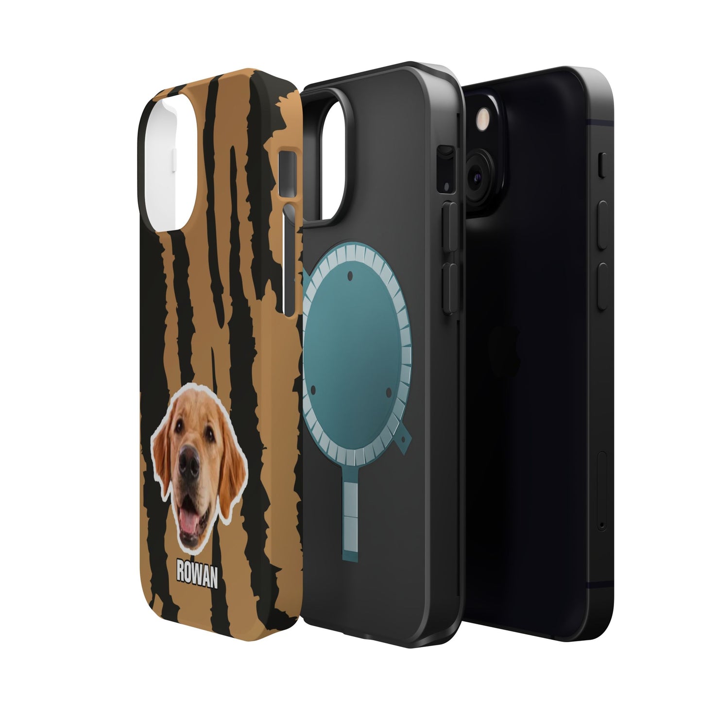 Animal texture Magnetic Impact-Resistant Cases