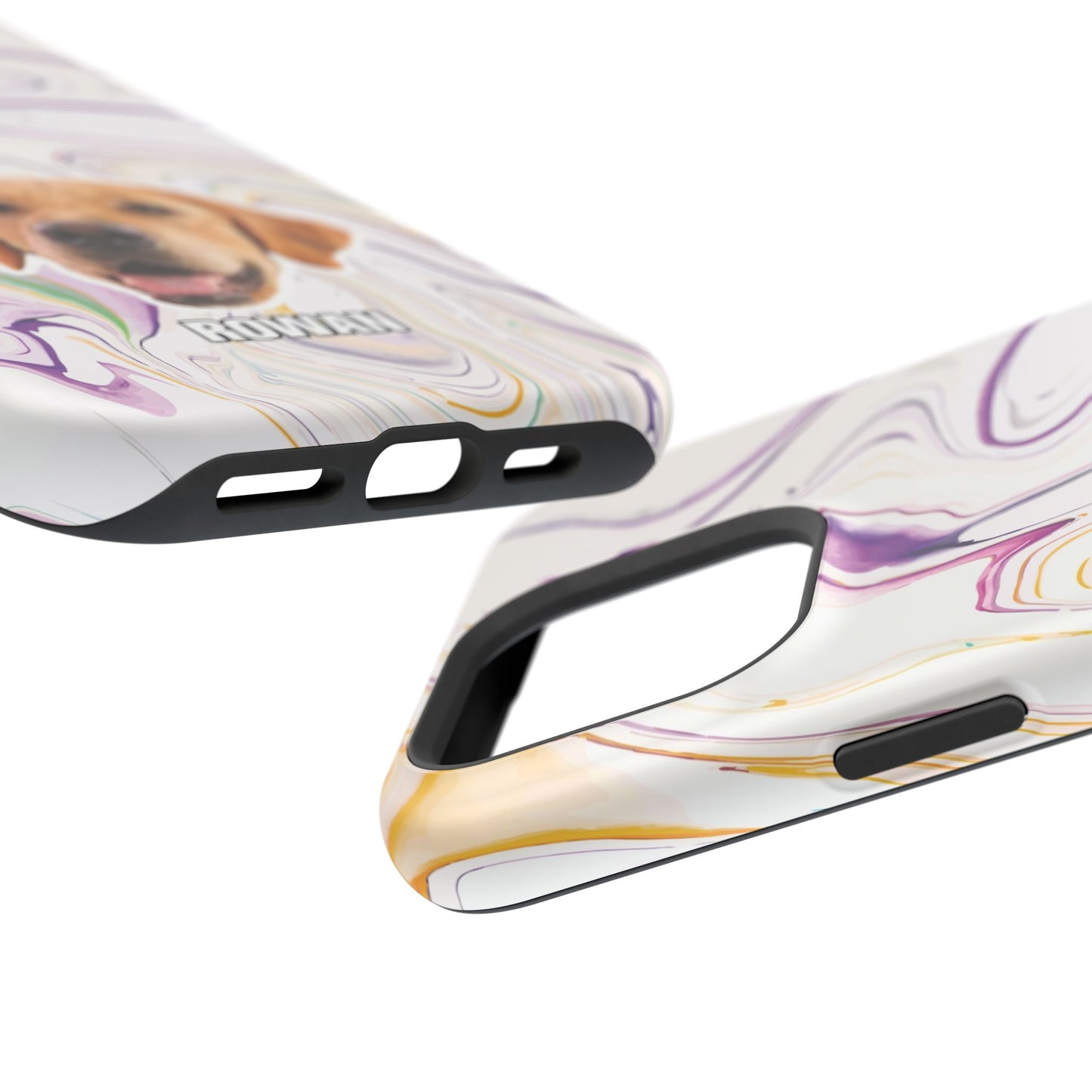 Marble Magnetic Impact-Resistant Cases